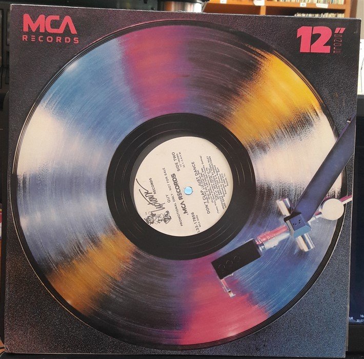GUY - DON'T CLAP...JUST DANCE (1989) - 12'' MAXI SINGLE VINYL PLAK 2.EL PROMO COPY