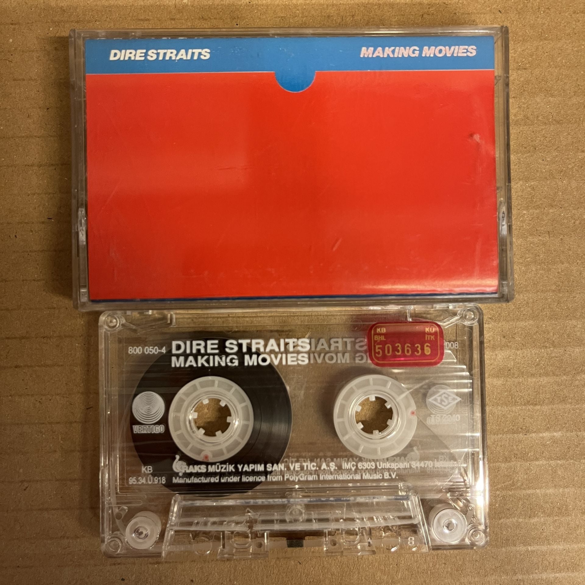 DIRE STRAITS - MAKING MOVIES (1995) - KASET 2.EL