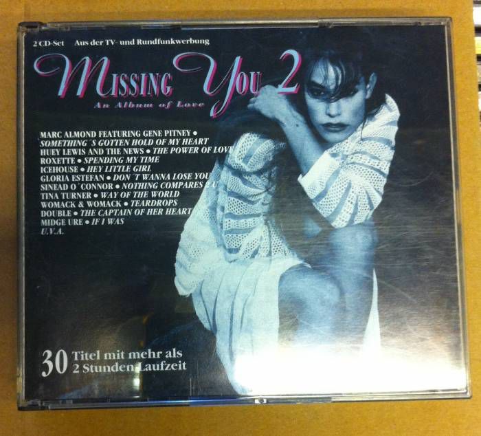 MISSING YOU 2 KARIŞIK POP ROCK SLOW 2CD 2.EL