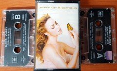 MARIAH CAREY - GREATEST HITS DOUBLE CASSETTE MADE IN TURKEY ''USED''