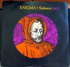 ENIGMA - SADENESS PART 1 (1990) MAXI SINGLE PLAK 2.EL