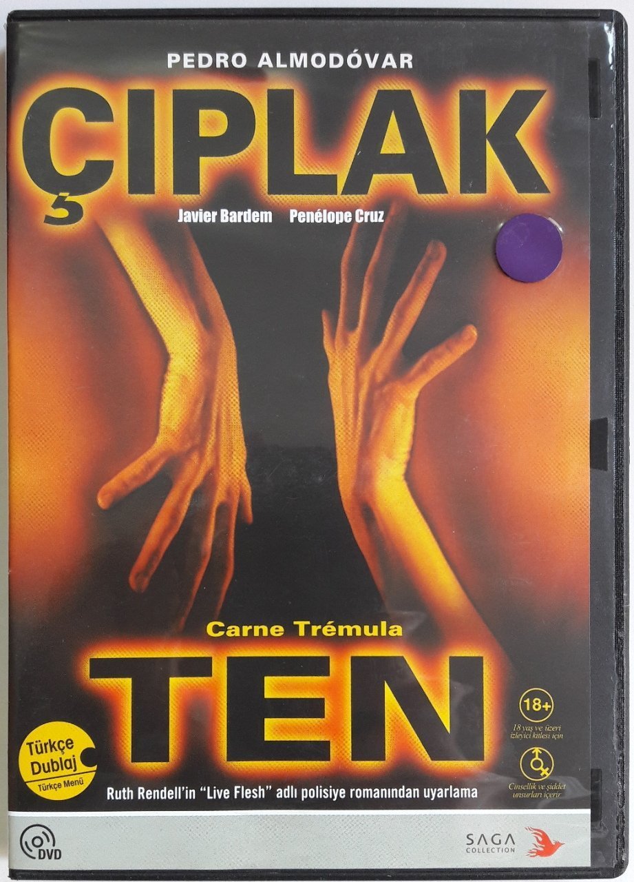 ÇIPLAK TEN - CARNE TREMULA - JAVIER BARDEM - PENÉLOPE CRUZ - PEDRO ALMODÓVAR - DVD 2.EL