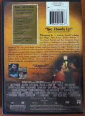 CHOCOLAT - JULIETTE BINOCHE - JOHNNY DEPP - LENA OLIN - DVD 2.EL 1. BÖLGE TR ALTYAZI YOKTUR