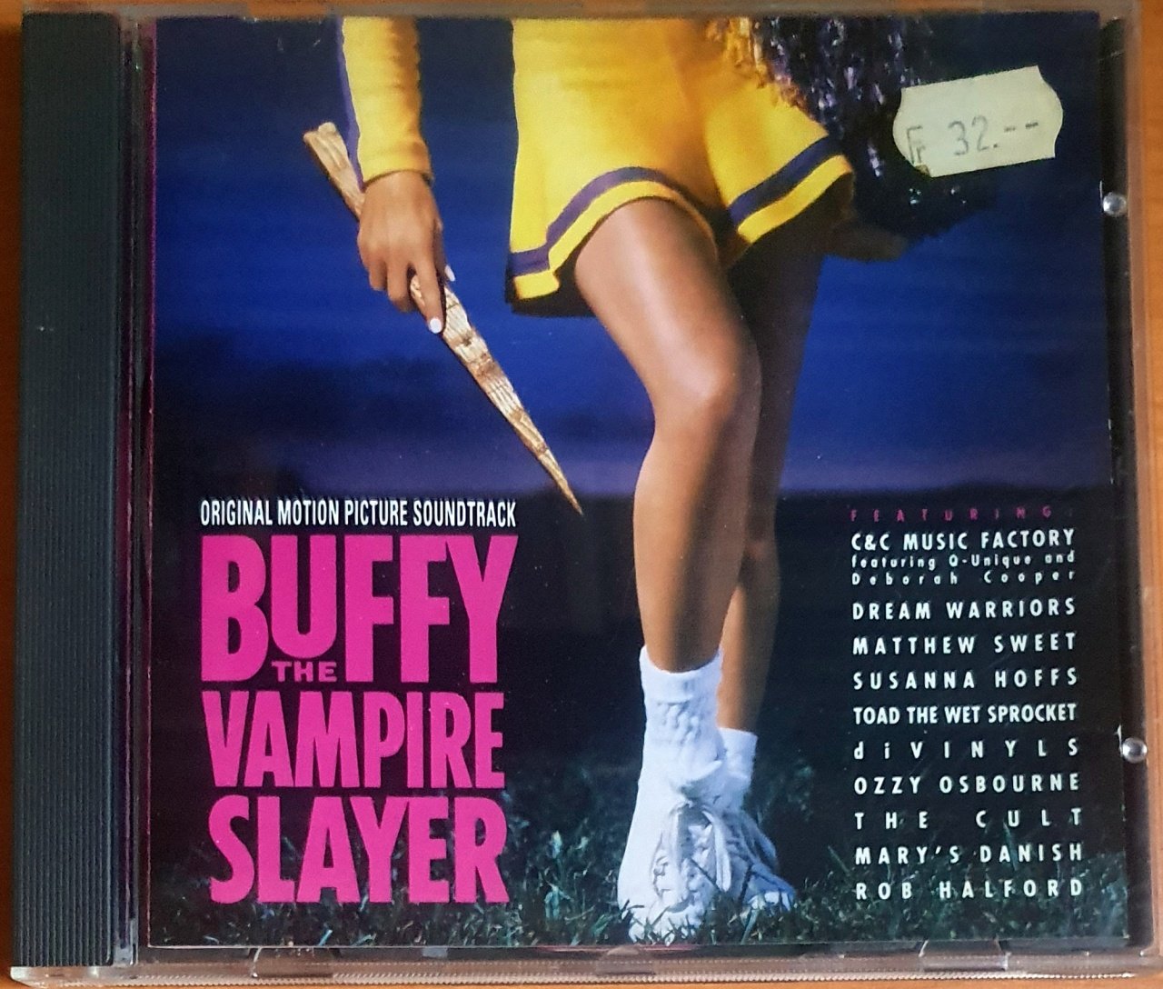 BUFFY THE VAMPIRE SLAYER SOUNDTRACK / DREAM WARRIORS, THE CULT, ROB HALFORD, OZZY OSBOURNE (1992) - CD 2.EL