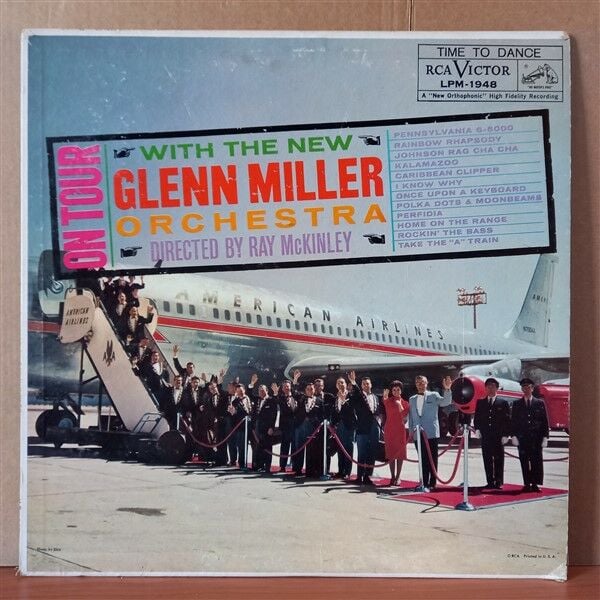 THE NEW GLENN MILLER ORCHESTRA – ON TOUR WITH THE NEW GLENN MILLER ORCHESTRA (1959) - LP 2.EL PLAK