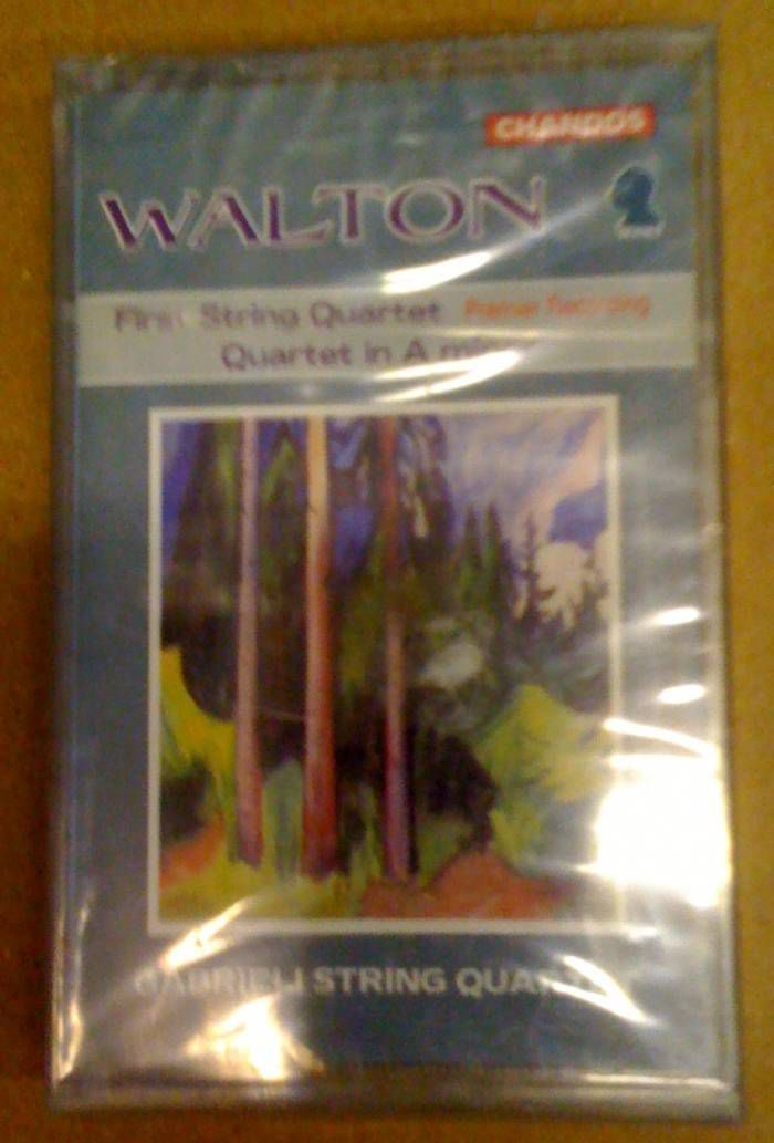 WALTON FIRST STRING QUARTET KASET SFR CHANDOS