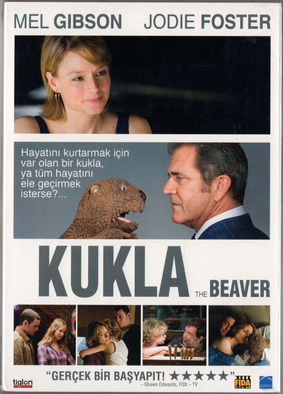 KUKLA - THE BEAVER - MEL GIBSON - JODIE FOSTER - DVD SIFIR
