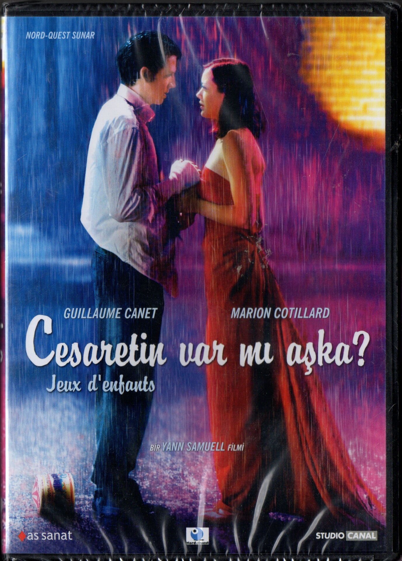 CESARETİN VAR MI AŞKA - JEUX D ENFANTS - MARION COTILLARD - GUILLAUME CANET - YANN SAMUELL - DVD AMBALAJINDA SIFIR