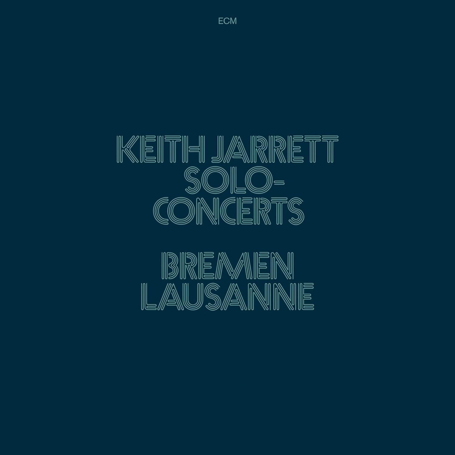 KEITH JARRETT - SOLO CONCERTS/BREMEN LAUSANNE (1973) - 3LP 2023 AUDIOPHILE EDITION ECM RECORDS LUMINESSENCE SERIES SIFIR PLAK