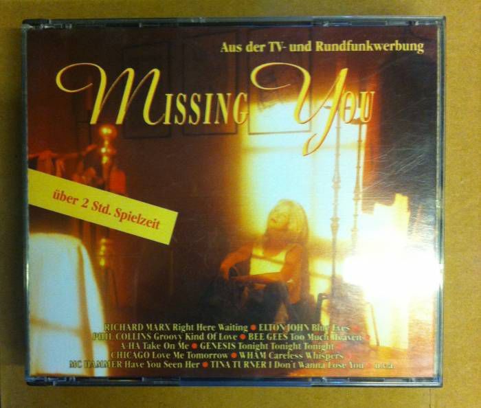 MISSING YOU KARIŞIK POP ROCK 2CD 2.EL