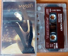 MARIAH CAREY - EMOTIONS (1991) UZELLI CASSETTE MADE IN TURKEY ''USED'' PAPER LABEL