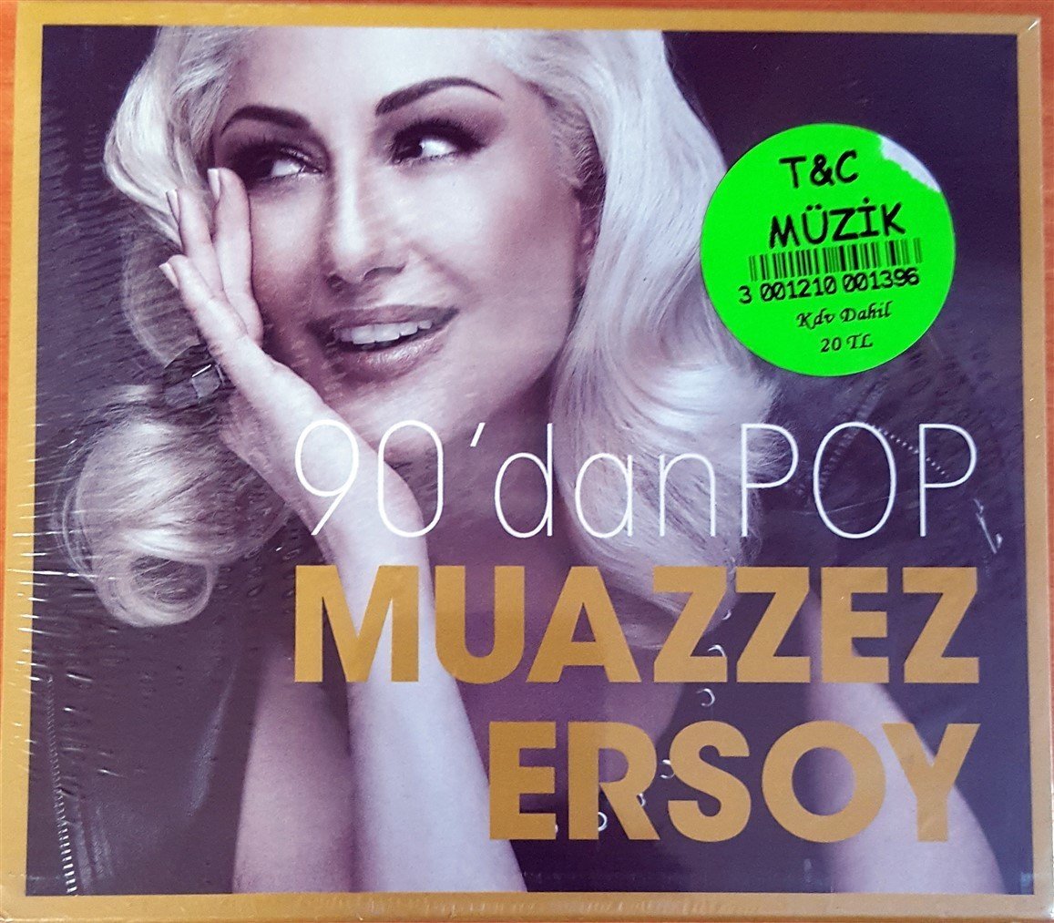 MUAZZEZ ERSOY - 90'DAN POP (2016) - CD SIFIR