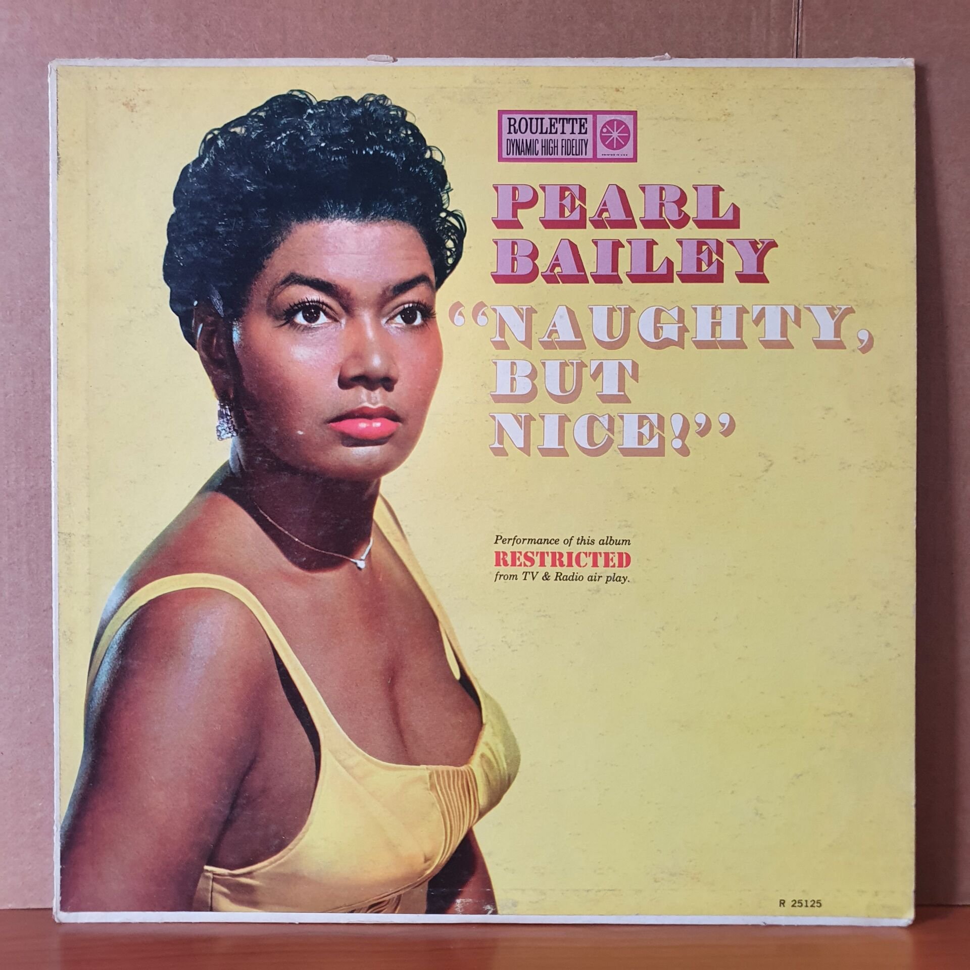 PEARL BAILEY - NAUGHTY BUT NICE (1960) - LP 2.EL PLAK