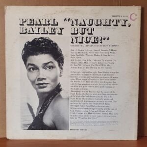 PEARL BAILEY - NAUGHTY BUT NICE (1960) - LP 2.EL PLAK
