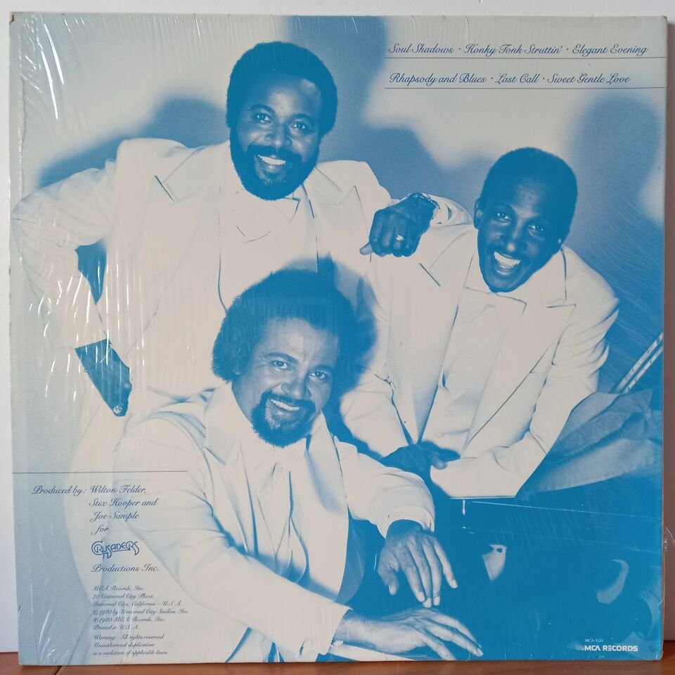 THE CRUSADERS – RHAPSODY AND BLUES (1980) - LP 2.EL PLAK