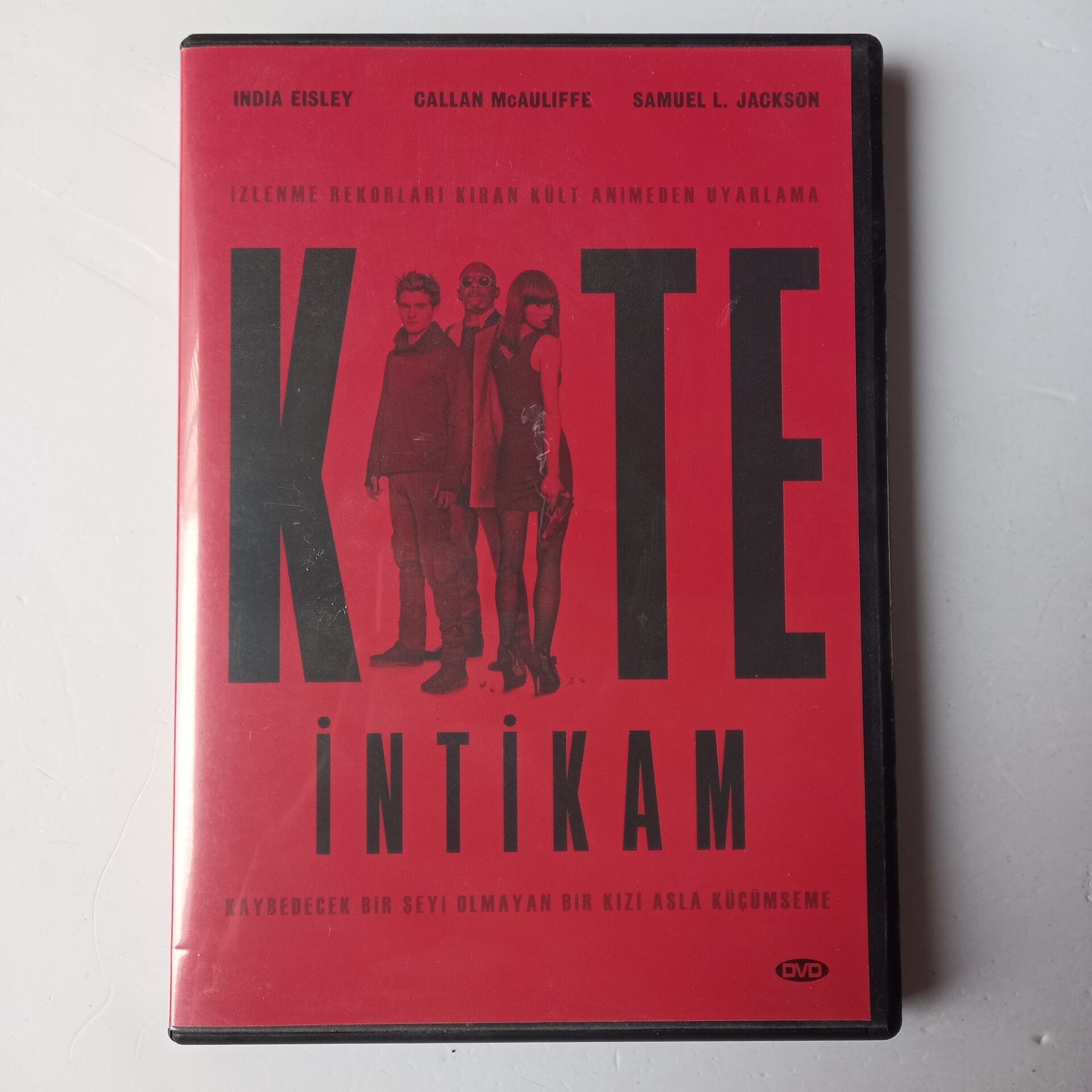 İNTİKAM - KITE - INDIA EISLEY - CALLAN MCAULIFFE - DVD 2.EL