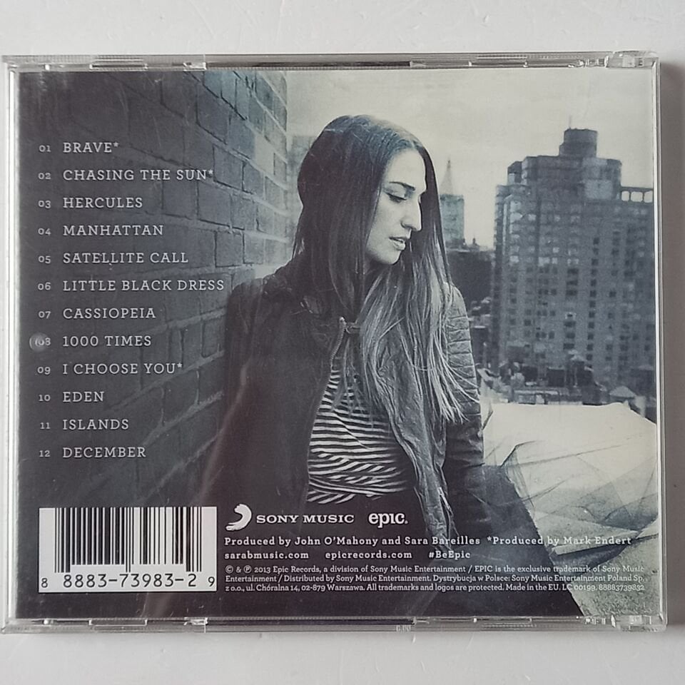 SARA BAREILLES – THE BLESSED UNREST (2013) - CD 2.EL