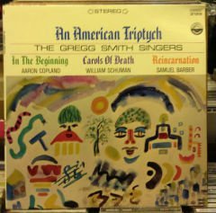 GREGG SMITH SINGERS COPLAND SCHUMAN BARBER LP