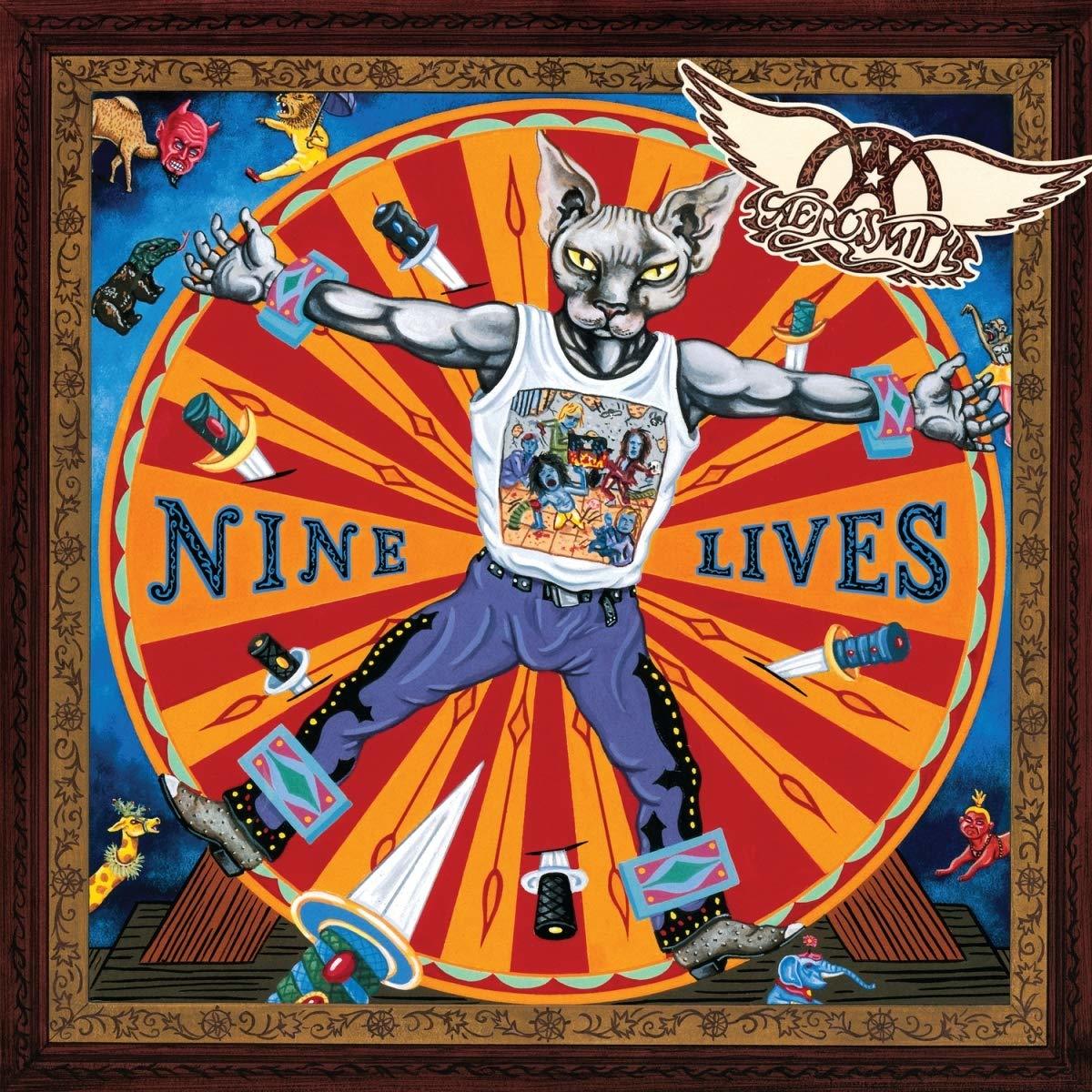 AEROSMITH - NINE LIVES (1997) - 2PLAK SIFIR