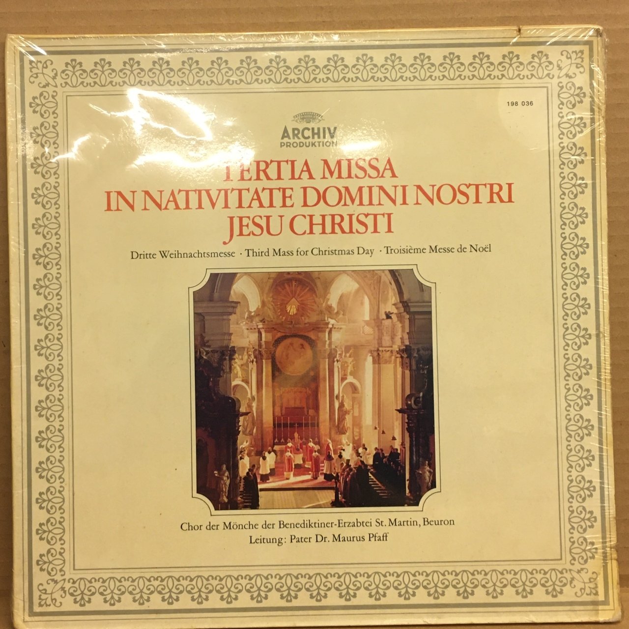 TERTIA MISSA IN NATIVITATE DOMINI NOSTRI JESU CHRISTI SIFIR PLAK