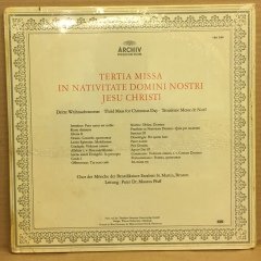 TERTIA MISSA IN NATIVITATE DOMINI NOSTRI JESU CHRISTI SIFIR PLAK