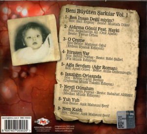 HAYKO CEPKİN - BENİ BÜYÜTEN ŞARKILAR VOL.1 (2016) CD 2.EL