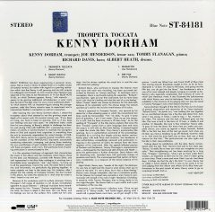 KENNY DORHAM - TROMPETA TOCCATA (1965) - LP BLUE NOTE 80 SERIES 180GR 2020 EDITION SIFIR PLAK