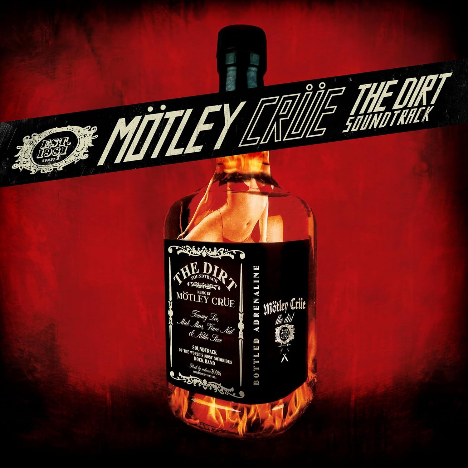 MÖTLEY CRUE - THE DIRT SOUNDTRACK (2019) - 2LP 2024 EDITION SIFIR PLAK
