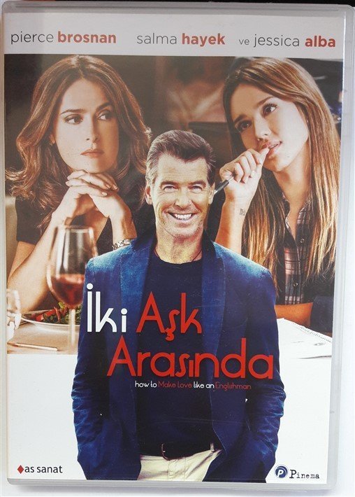 İKİ AŞK ARASINDA - HOW TO MAKE LOVE LIKE AN ENGLISHMAN - PIERCE BROSNAN - SALMA HAYEK - JESSICA ALBA - DVD 2.EL