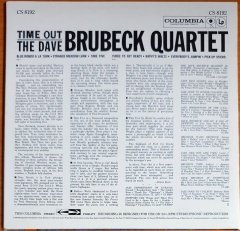 THE DAVE BRUBECK QUARTET - TIME OUT (1959) - CD CARDBOARD 2013 REISSUE 2.EL