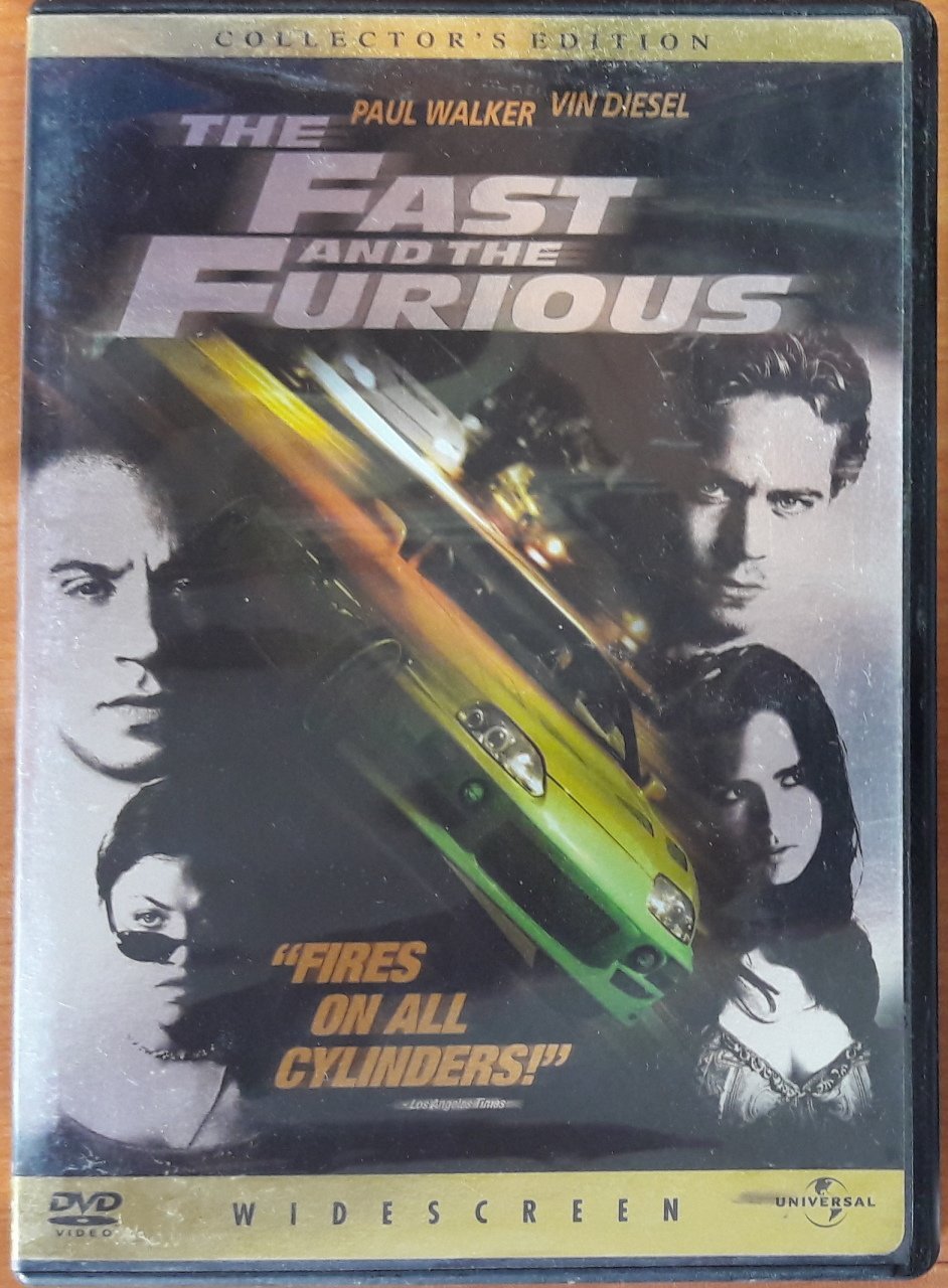 THE FAST AND THE FURIOUS - VIN DIESEL - DVD 2.EL 1. BÖLGE TR ALTYAZI YOKTUR