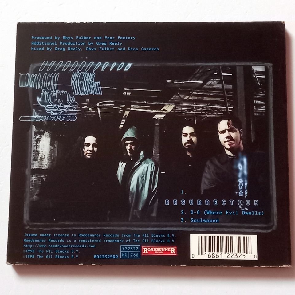 FEAR FACTORY – RESURRECTION (2000) - CD SINGLE 2.EL