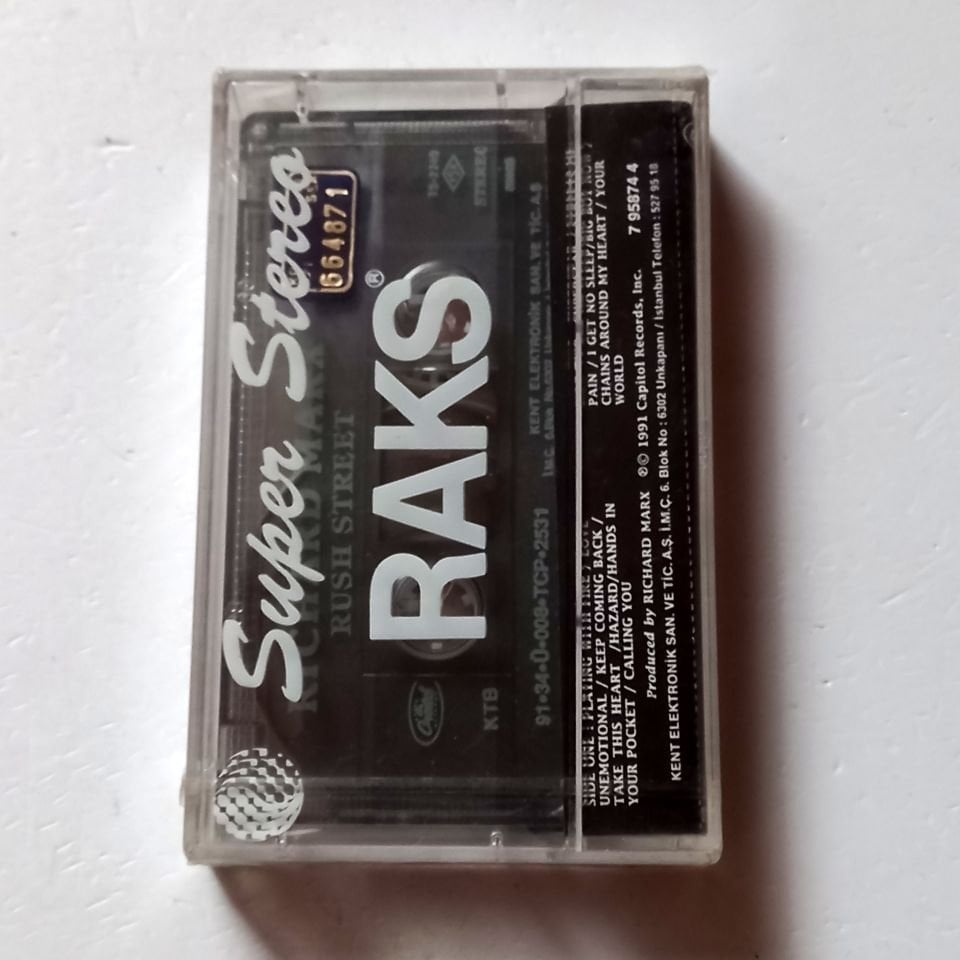 RICHARD MARX – RUSH STREET (1991) - KASET SIFIR