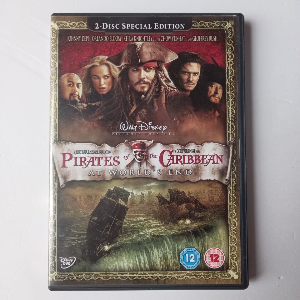PIRATES OF THE CARIBBEAN AT WORLD'S END - JOHNNY DEPP - ORLANDO BLOOM - KEIRA KNIGHTLY - 2DVD 2.EL
