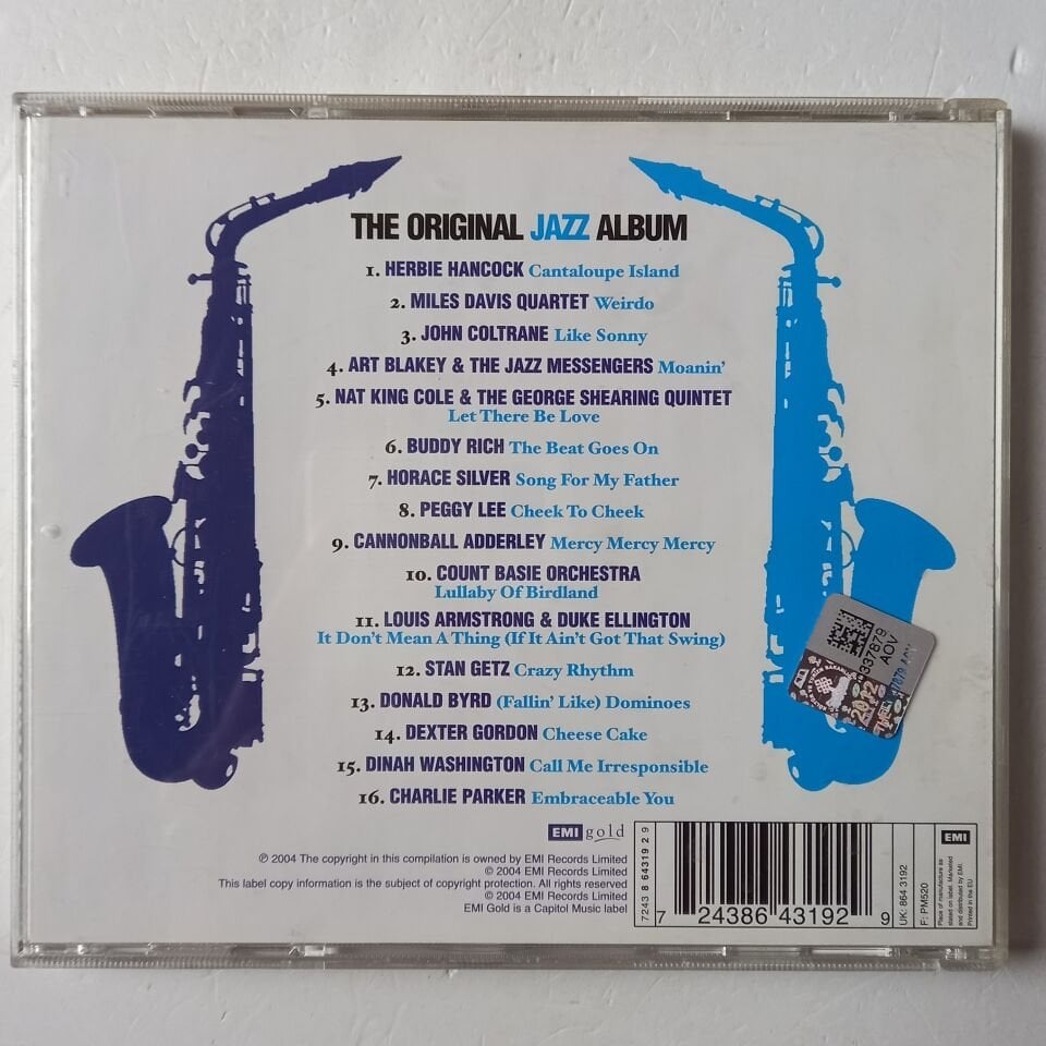 THE ORIGINAL JAZZ ALBUM / 16 OF THE FINEST CUTS FROM THE LEGENDS OF JAZZ (2004) - CD 2.EL
