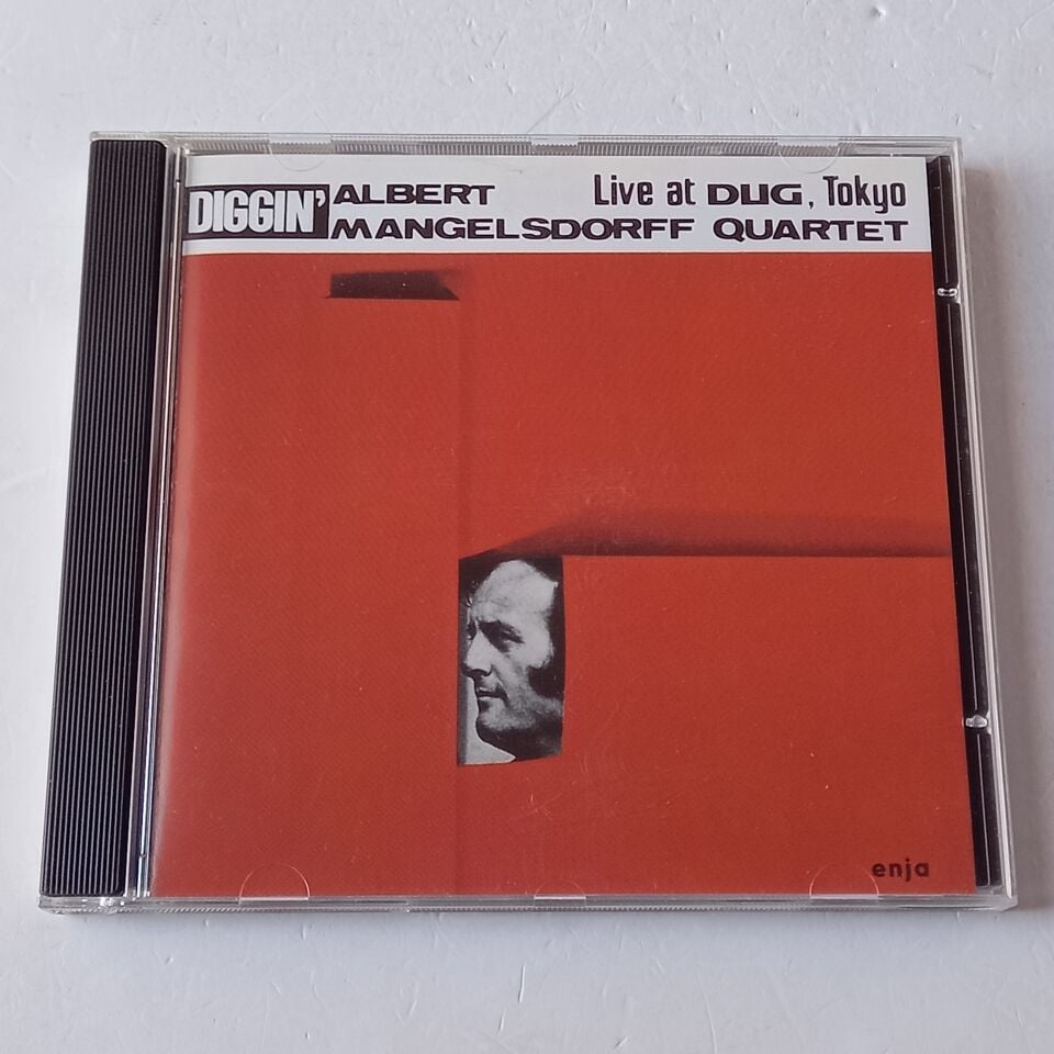 ALBERT MANGELSDORFF QUARTET – DIGGIN' / LIVE AT DUG, TOKYO (1971) - CD 1972 REISSUE 2.EL