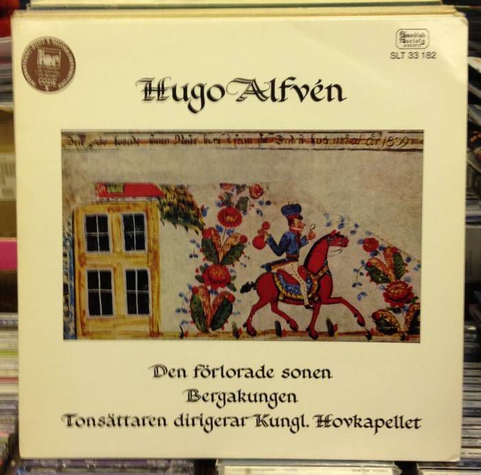 ALFVEN DEN FÖRLORADE SONEN BERGAKUNGEN LP 2.EL