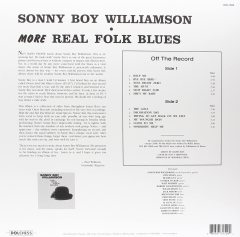 SONNY BOY WILLIAMSON - MORE REAL FOLK BLUES - PLAK SIFIR