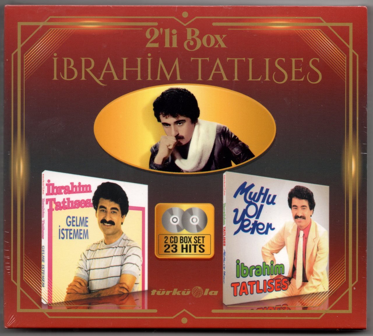 İBRAHİM TATLISES - GELME İSTEMEM + MUTLU OL YETER / 2'Lİ BOX - 2CD DIGIPACK SIFIR