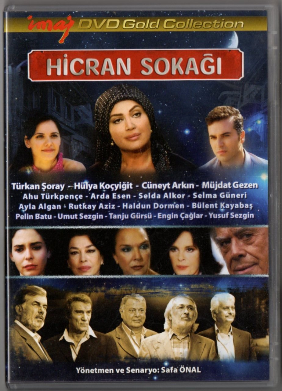 HİCRAN SOKAĞI - TÜRKAN ŞORAY - HÜLYA KOÇYİĞİT - CÜNEYT ARKIN - MÜJDAT GEZEN - SAFA ÖNAL - DVD 2.EL