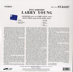 LARRY YOUNG - INTO SOMETHING (1965) - LP BLUE NOTE 80 SERIES 180GR 2020 EDITION SIFIR PLAK
