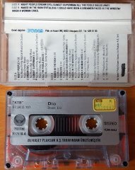 DIO - DREAM EVIL(1987) PLAKSAN CASSETTE MADE IN TURKEY ''USED''