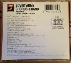 SOVIET ARMY CHORUS & BAND - KIZIL ORDU KOROSU CD 2.EL