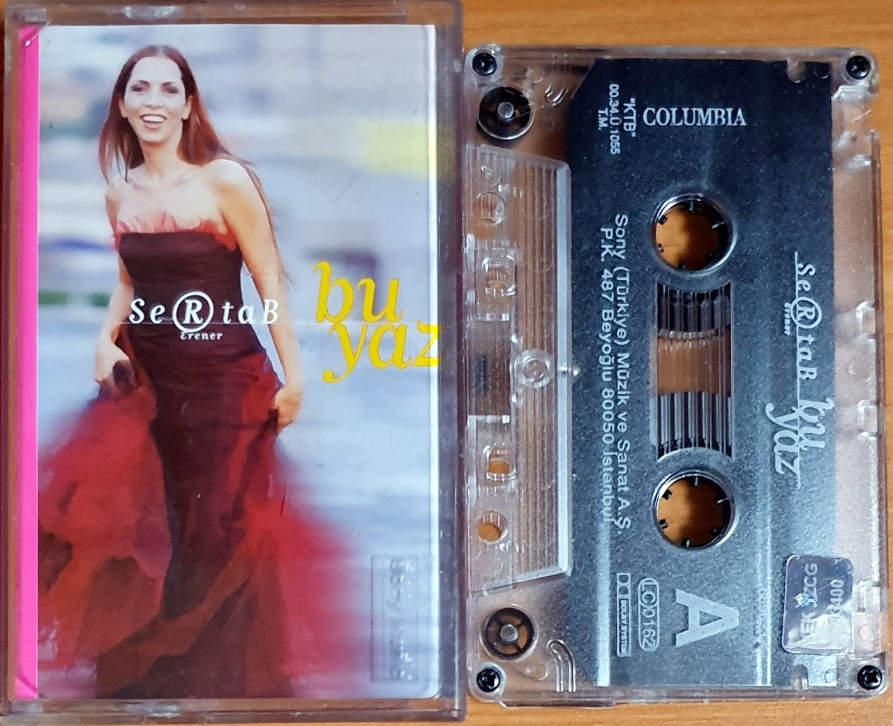 SERTAB ERENER - BU YAZ (2000) - KASET COLUMBIA 2.EL