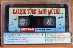 KARIŞIK TÜRK HAFİF MÜZİĞİ / AJDA PEKKAN, FERDİ ÖZBEĞEN, NİL BURAK, MERAL SEZGİN, SEMRA İLETEN, GÖNÜL TANSEL - KASET MEYDAN PROMO SIFIR