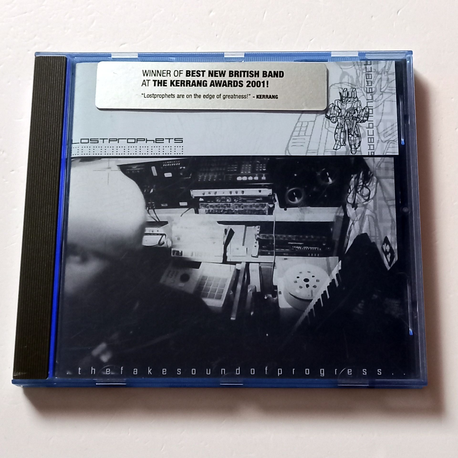 LOSTPROPHETS – THE FAKE SOUND OF PROGRESS (2001) - CD BLUE JEWEL CASE 2.EL