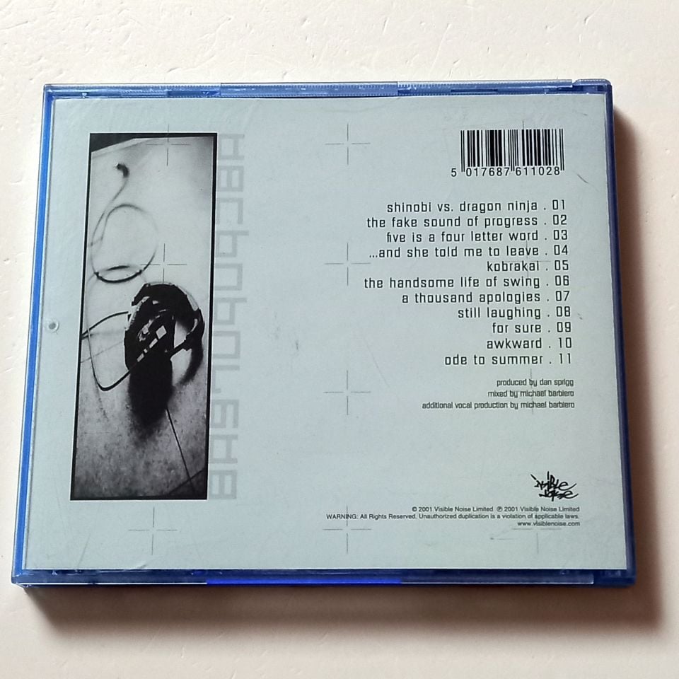 LOSTPROPHETS – THE FAKE SOUND OF PROGRESS (2001) - CD BLUE JEWEL CASE 2.EL