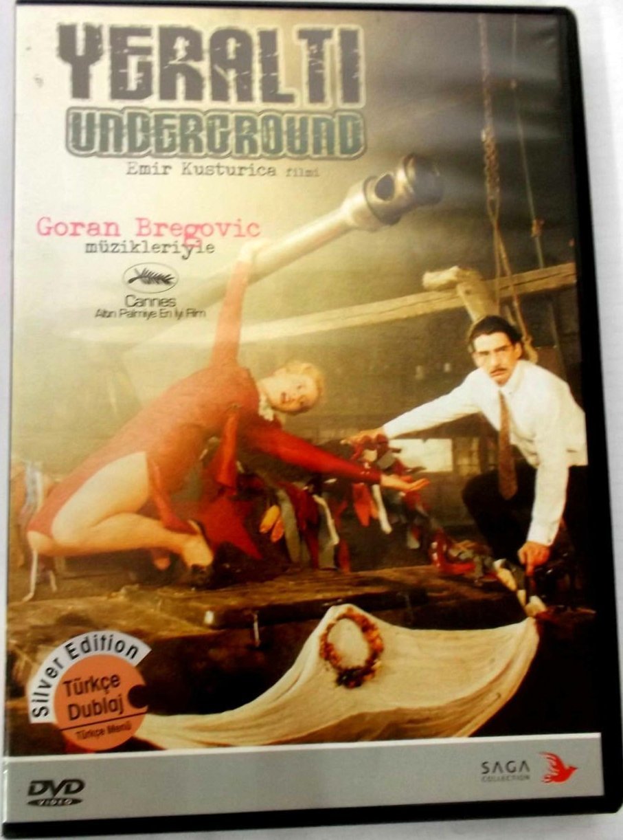 YERALTI - UNDERGROUND - EMIR KUSTURICA - DVD 2.EL