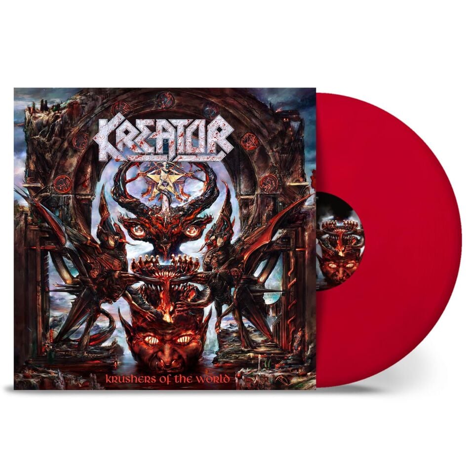 KREATOR - KRUSHERS OF THE WORLD (2025) - LP RED COLOURED VINYL EDITION SIFIR PLAK