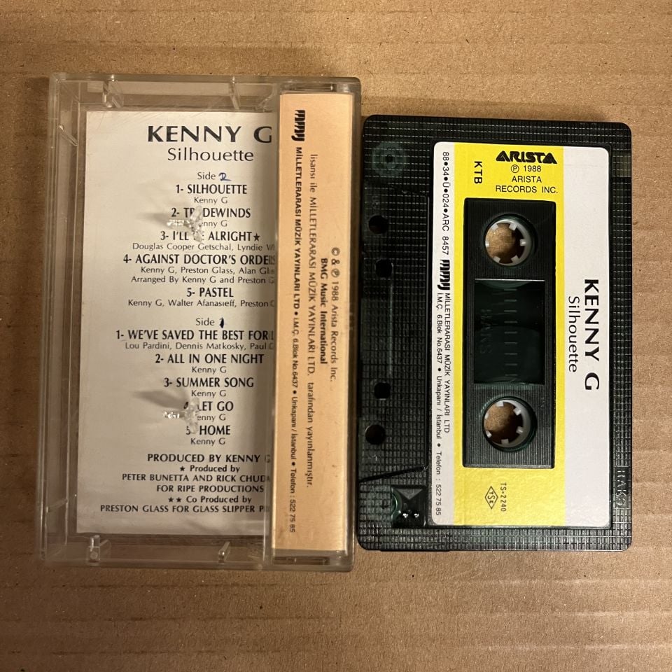 KENNY G - SILHOUETTE (1988) - KASET 2.EL